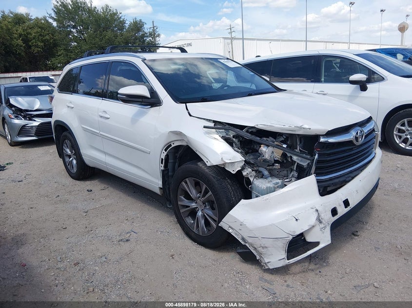2014 TOYOTA HIGHLANDER XLE V6 | 5TDKKRFHXES037761 | UPCARS