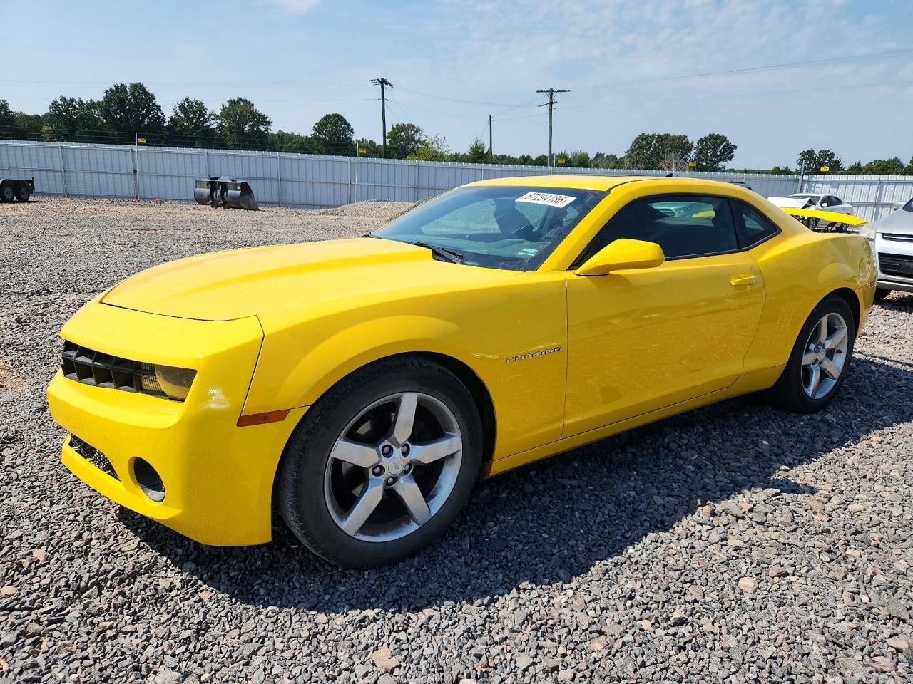 2013 CHEVROLET CAMARO LT | 2G1FB1E31D9165444 | UPCARS