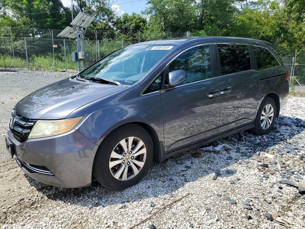 2015 HONDA ODYSSEY EXL | 5FNRL5H65FB016919 | UPCARS