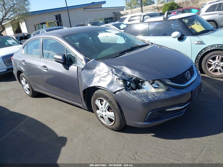 2014 HONDA CIVIC LX | 19XFB2F59EE229715 | UPCARS