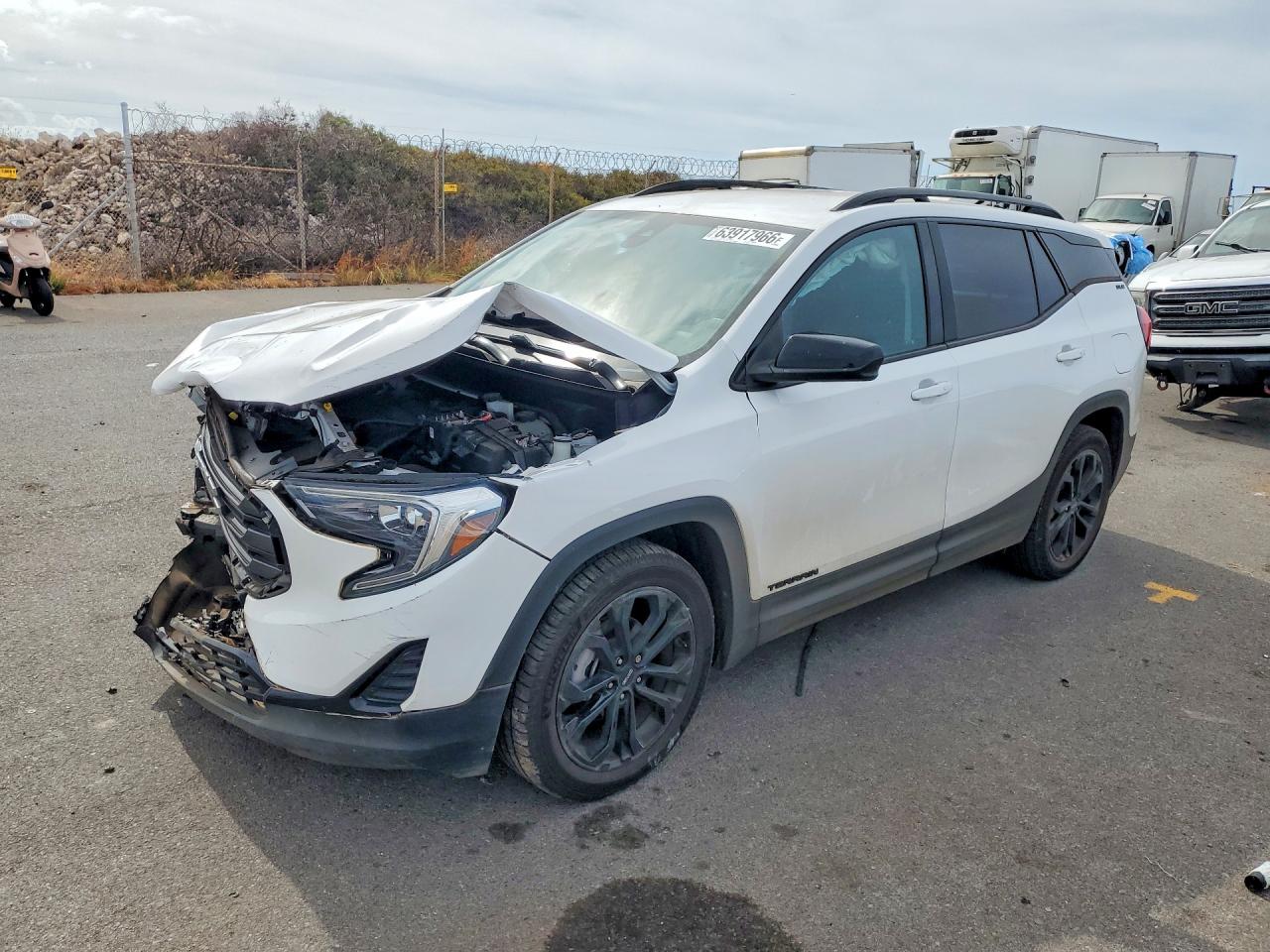 2021 GMC TERRAIN SLE | 3GKALMEV6ML398299 | UPCARS