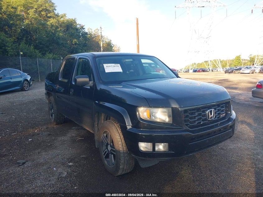 2014 HONDA RIDGELINE SPORT | 5FPYK1F73EB009637 | UPCARS