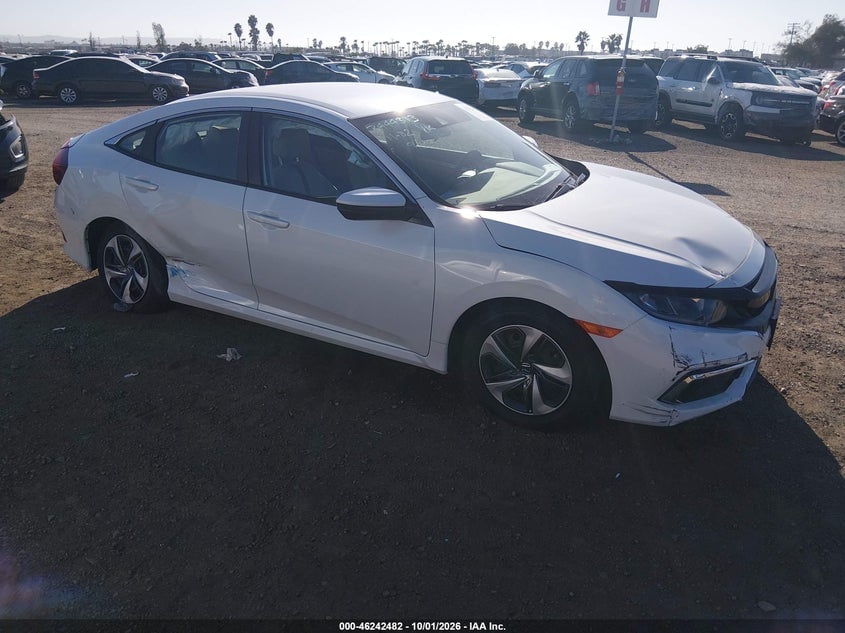 2019 HONDA CIVIC LX | 19XFC2F65KE213237 | UPCARS