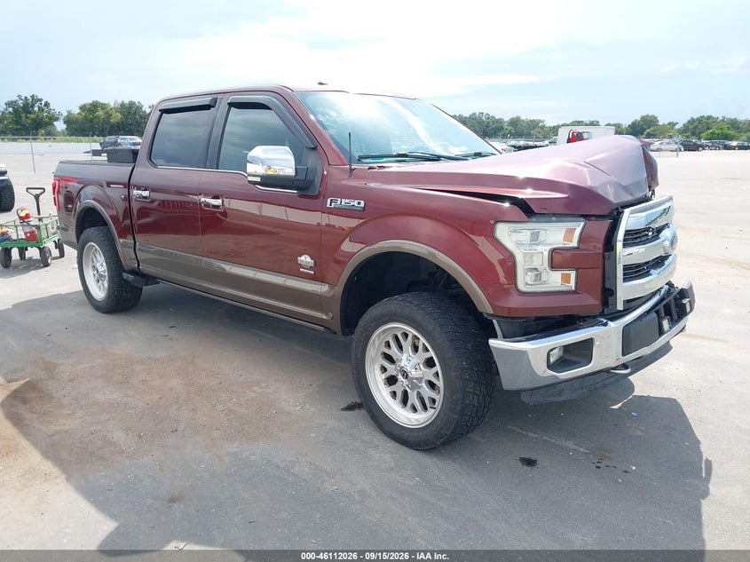 2015 FORD F-150 KING RANCH | 1FTEW1EG0FFA32727 | UPCARS