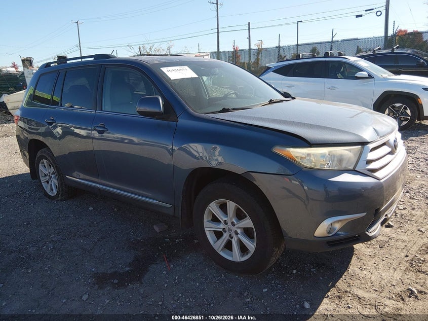 2012 TOYOTA HIGHLANDER SE V6 | 5TDBK3EH1CS137503 | UPCARS