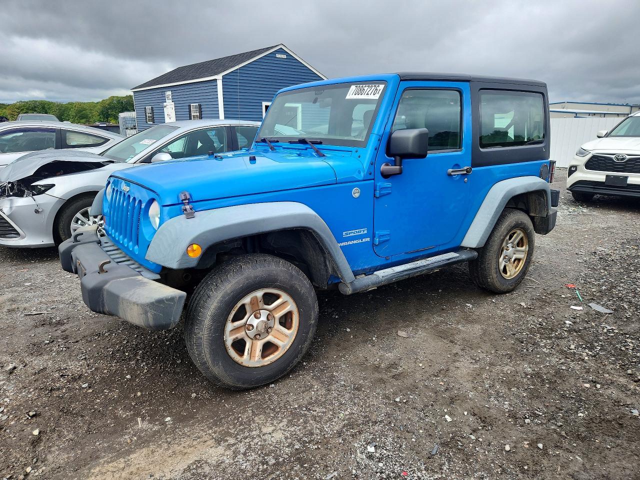 2012 JEEP WRANGLER SPORT | 1C4AJWAG9CL157660 | UPCARS