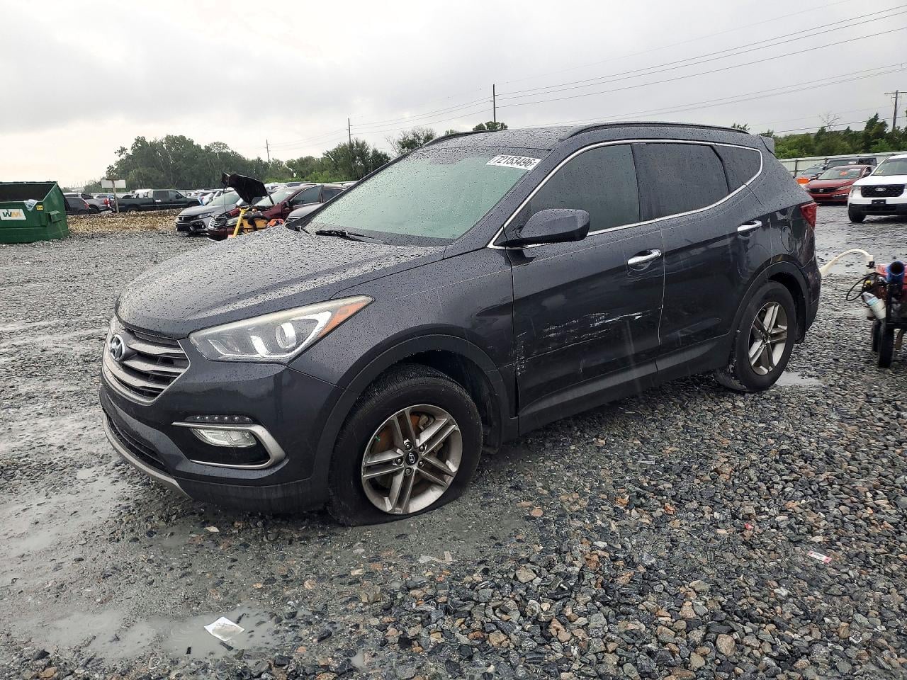 2017 HYUNDAI SANTA FE 2.4L | 5XYZU3LB9HG488428 | UPCARS