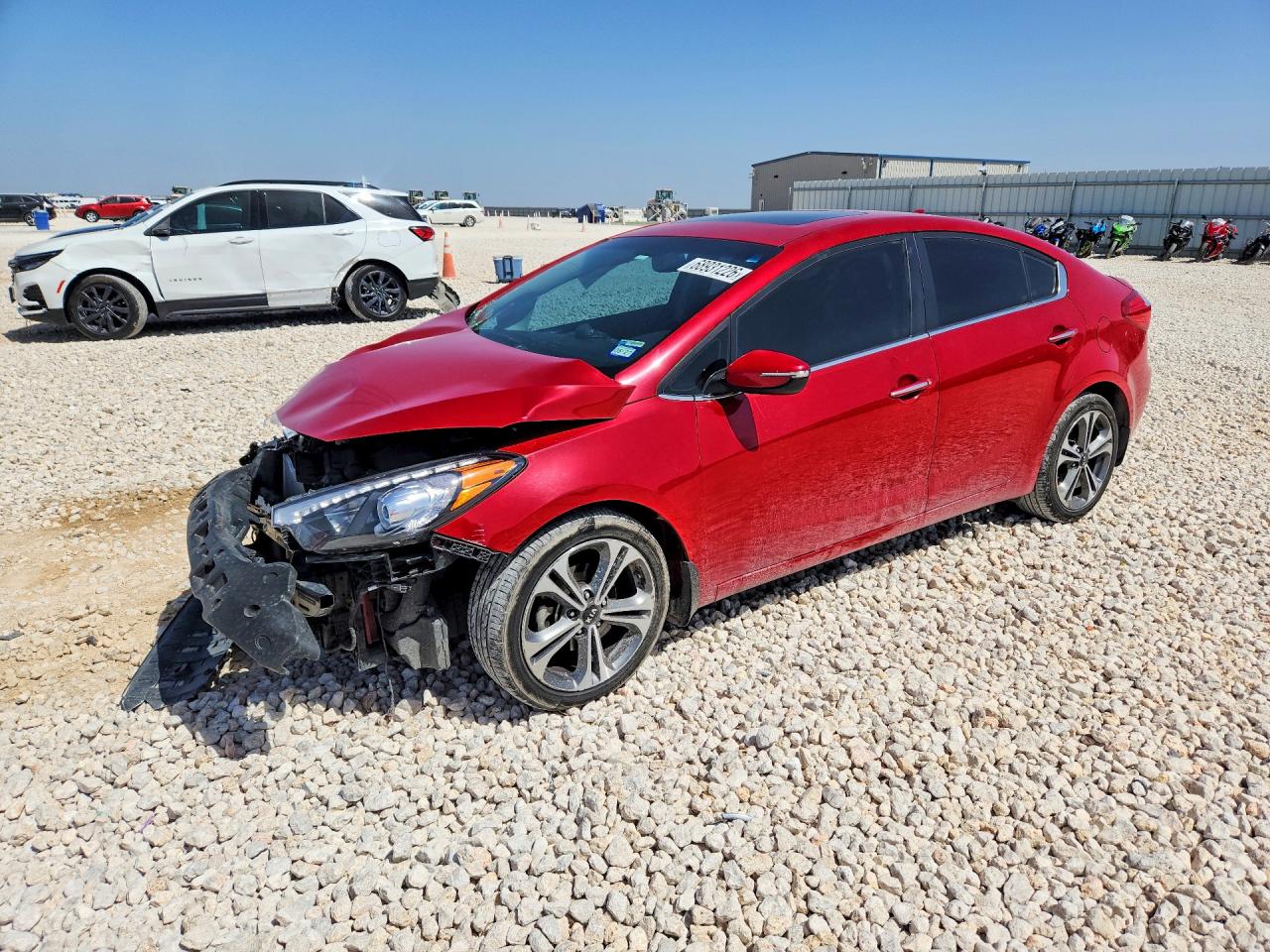 2014 KIA FORT EX | KNAFZ4A83E5068876 | UPCARS