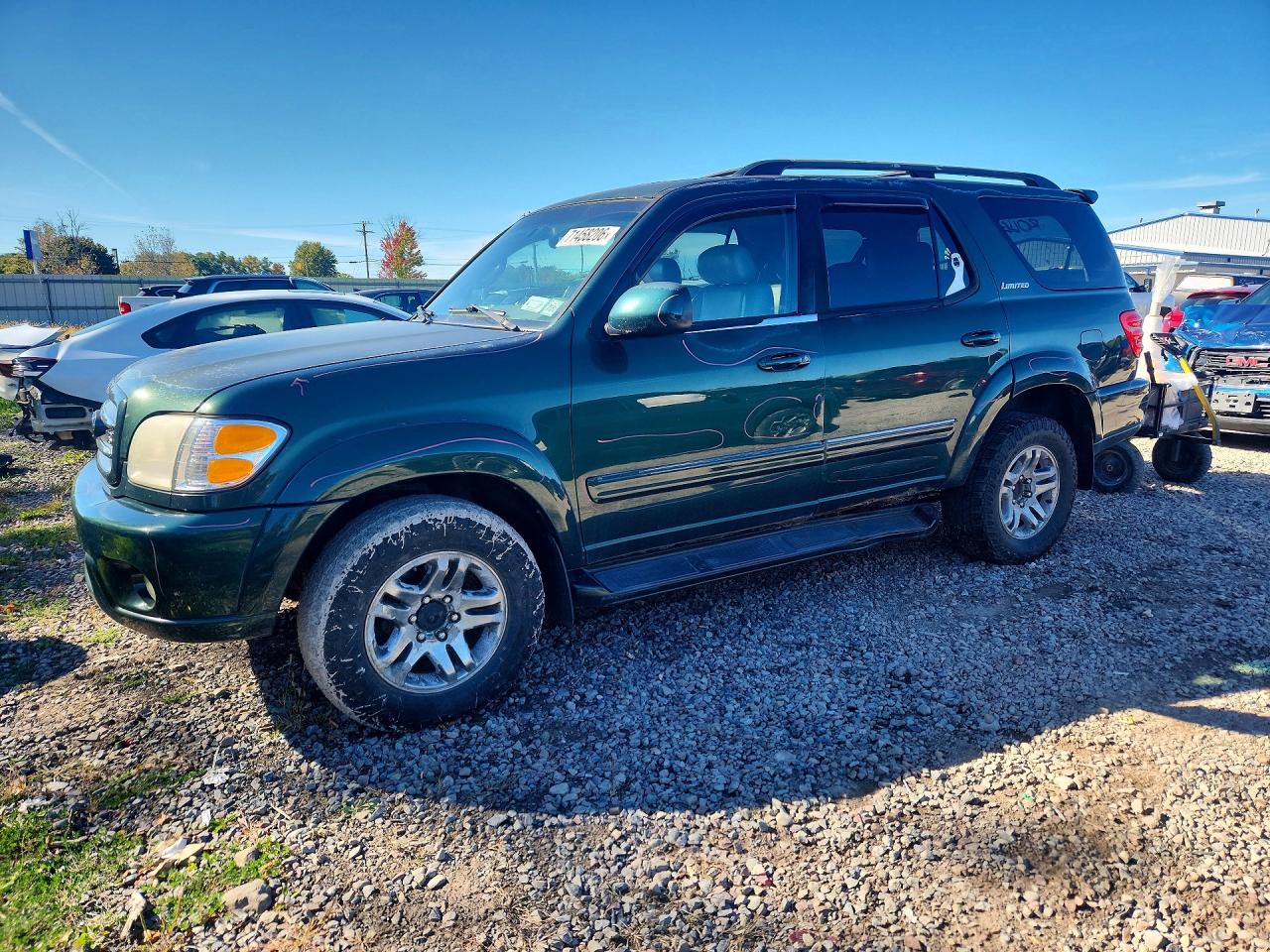2003 TOYOTA SEQUOIA LIMITED | 5TDBT48A13S168171 | UPCARS