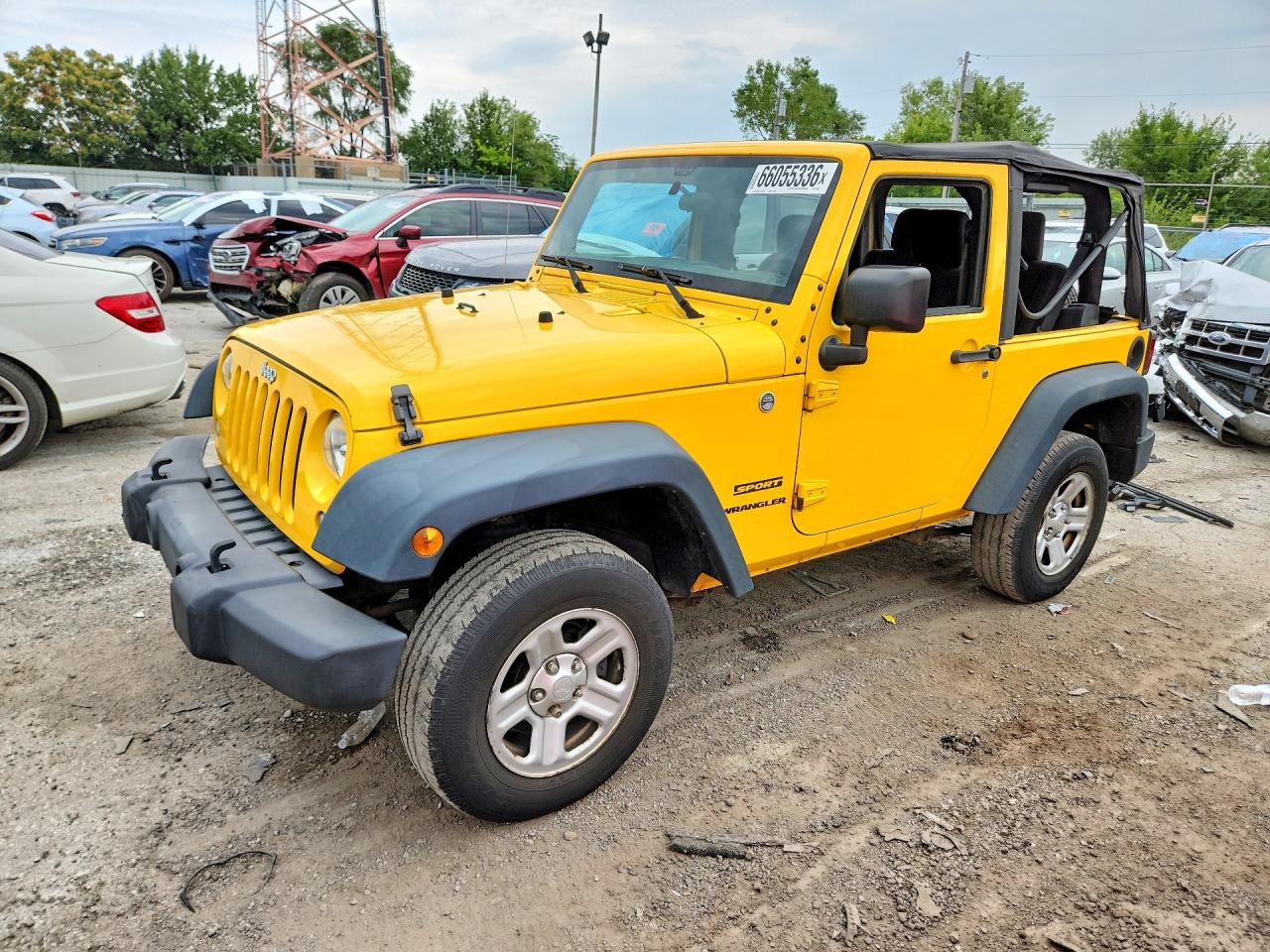 2015 JEEP WRANGLER SPORT | 1C4AJWAG3FL661853 | UPCARS
