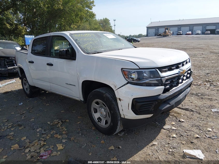 2021 CHEVROLET COLORADO 2WD  SHORT BOX WT | 1GCGSBEA1M1282929 | UPCARS
