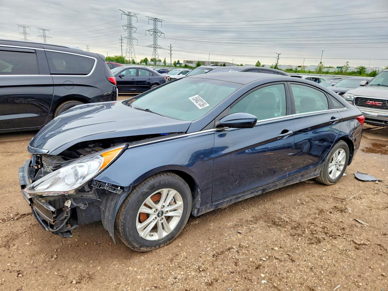 2013 HYUNDAI SONATA GLS | 5NPEB4AC6DH795676 | UPCARS