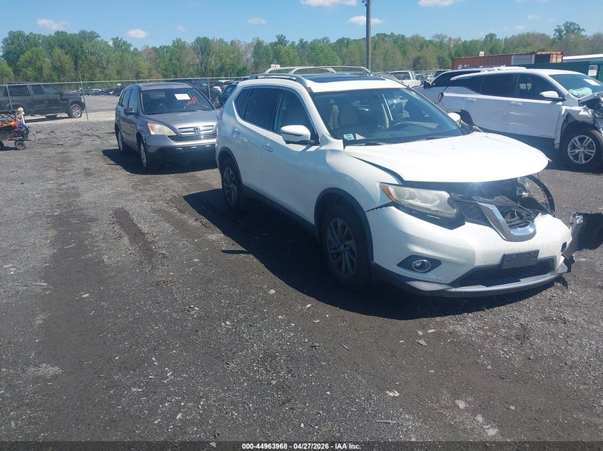 2016 NISSAN ROGUE SL | 5N1AT2MV1GC850365 | UPCARS