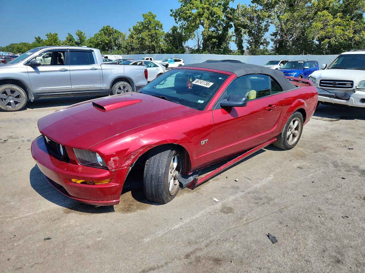 2007 FORD MUSTAN GT | 1ZVHT85H375361059 | UPCARS