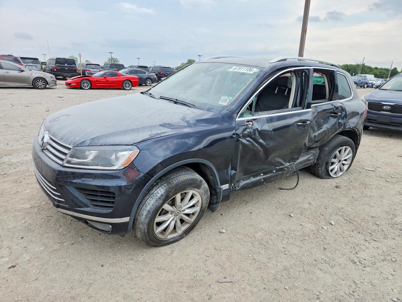 2017 VOLKSWAGEN TOUAREG SPORT | WVGEF7BP1HD000659 | UPCARS