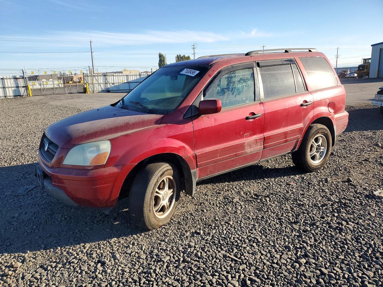2004 HONDA PILOT EXL | 2HKYF18604H612823 | UPCARS