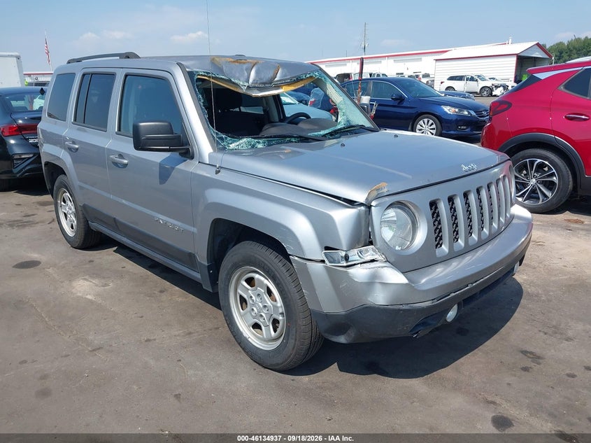 2017 JEEP PATRIOT SPORT FWD | 1C4NJPBA3HD150464 | UPCARS