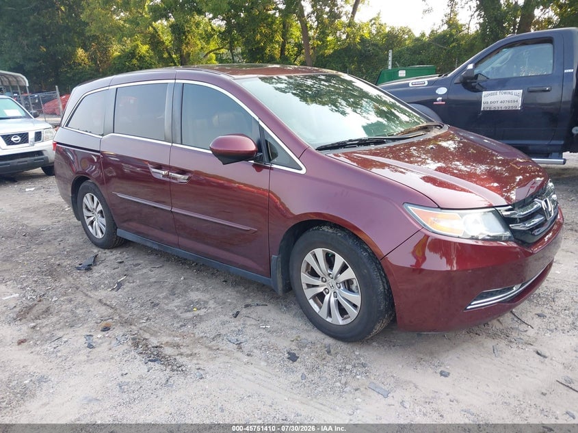 2016 HONDA ODYSSEY EX-L | 5FNRL5H67GB126873 | UPCARS