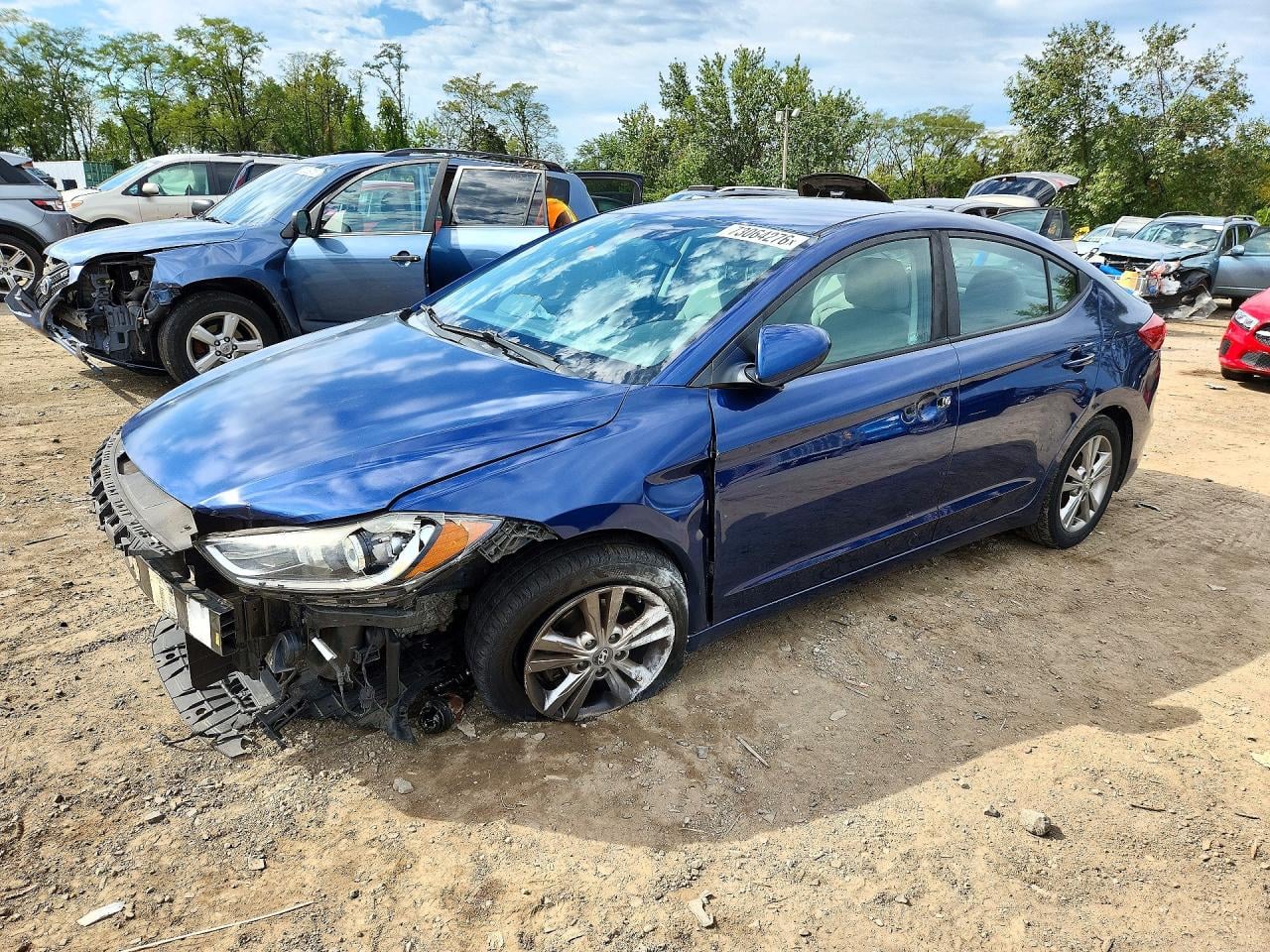 2017 HYUNDAI ELANTRA SE | 5NPD84LF1HH028048 | UPCARS