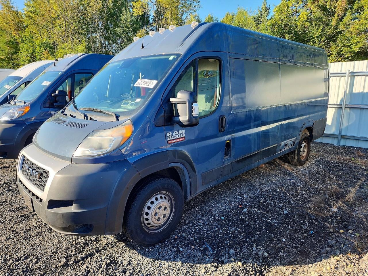 2021 RAM PROMASTER DELIVERY VAN | 3C6MRVJG6ME545043 | UPCARS