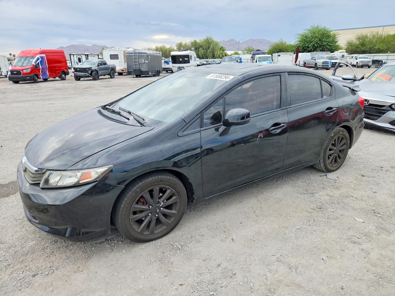 2012 HONDA CIVIC EX | 2HGFB2F89CH573087 | UPCARS
