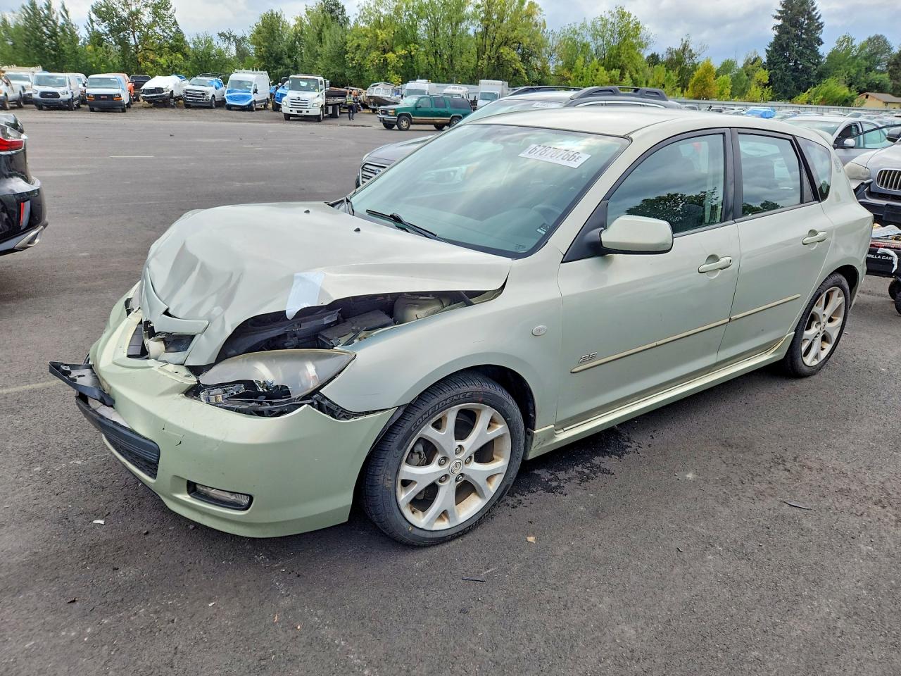 2008 MAZDA MAZDA3 HATCHBACK | JM1BK344581121162 | UPCARS