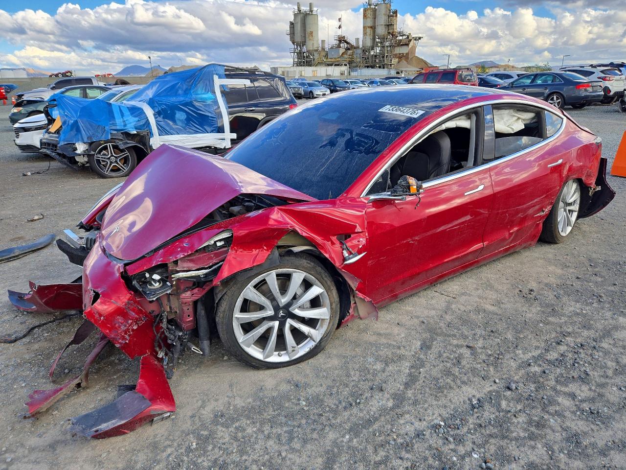2019 TESLA MODEL 3 | 5YJ3E1EAXKF402182 | UPCARS