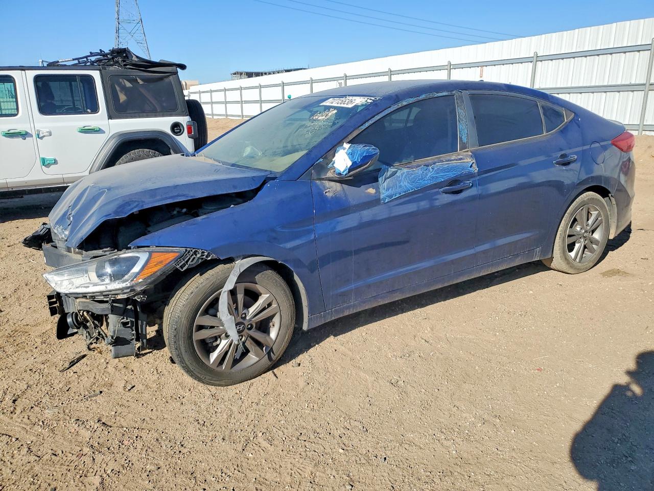 2017 HYUNDAI ELANTRA SE | 5NPD84LF4HH190997 | UPCARS