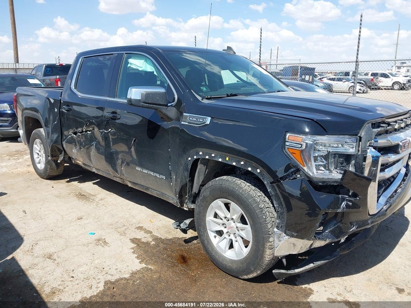 2021 GMC SIERRA 1500 2WD  SHORT BOX SLE | 1GTP8BED2MZ222765 | UPCARS