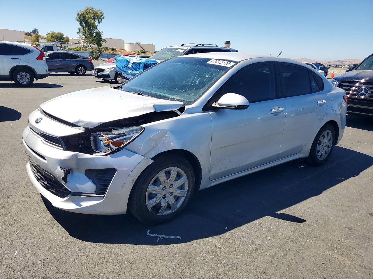 2021 KIA RIO S | 3KPA24AD1ME364688 | UPCARS