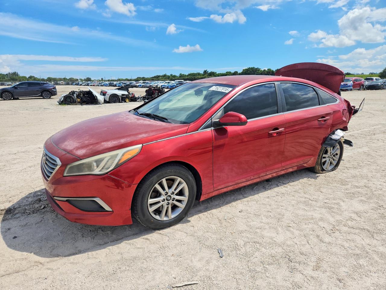 2016 HYUNDAI SONATA SE | 5NPE24AFXGH411770 | UPCARS