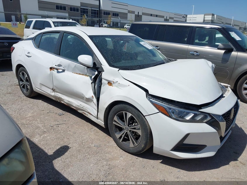 2022 NISSAN SENTRA SV XTRONIC CVT | 3N1AB8CV9NY261017 | UPCARS