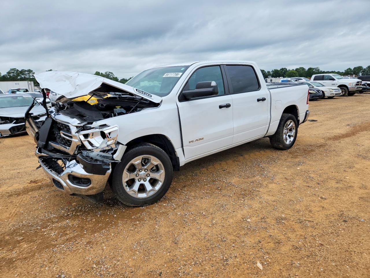 2023 RAM 1500 BIG HORN | 1C6RREFT7PN641050 | UPCARS
