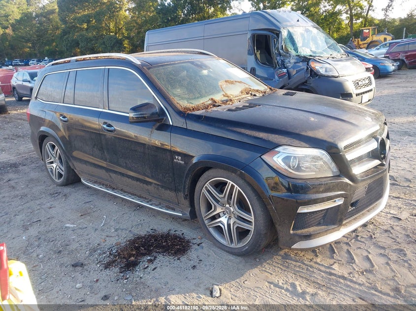 2014 MERCEDES-BENZ GL 63 AMG 4MATIC | 4JGDF7EE5EA323096 | UPCARS