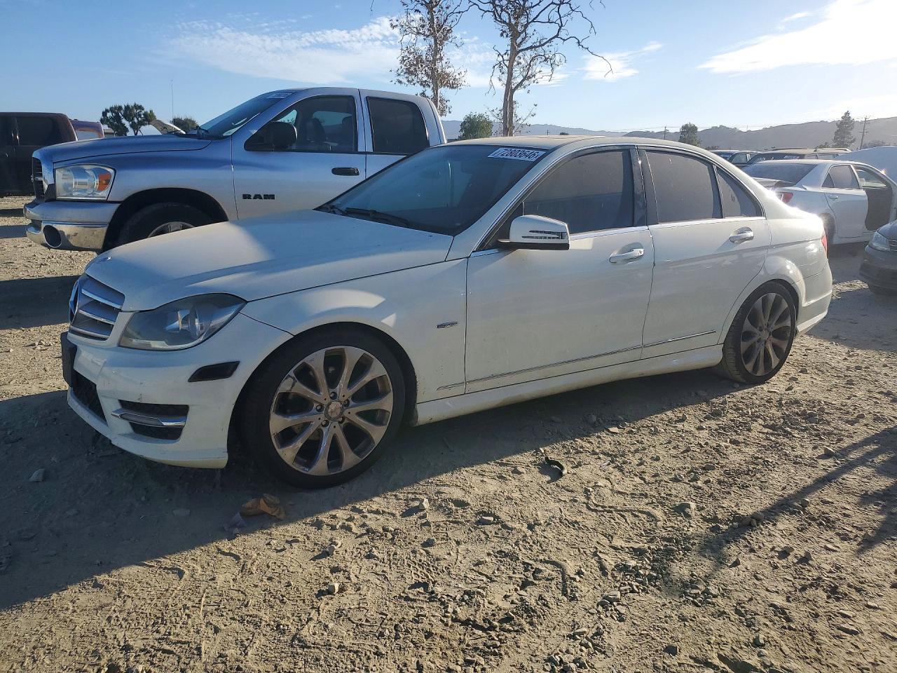 2012 MERCEDES-BENZ C-CLASS 250 | WDDGF4HB2CA641097 | UPCARS