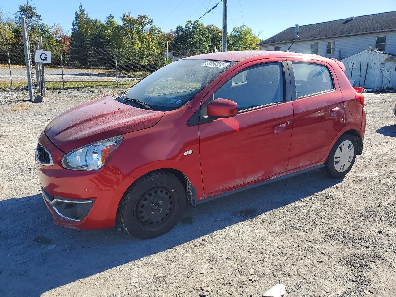 2018 MITSUBISHI MIRAG ES | ML32A3HJ2JH010801 | UPCARS
