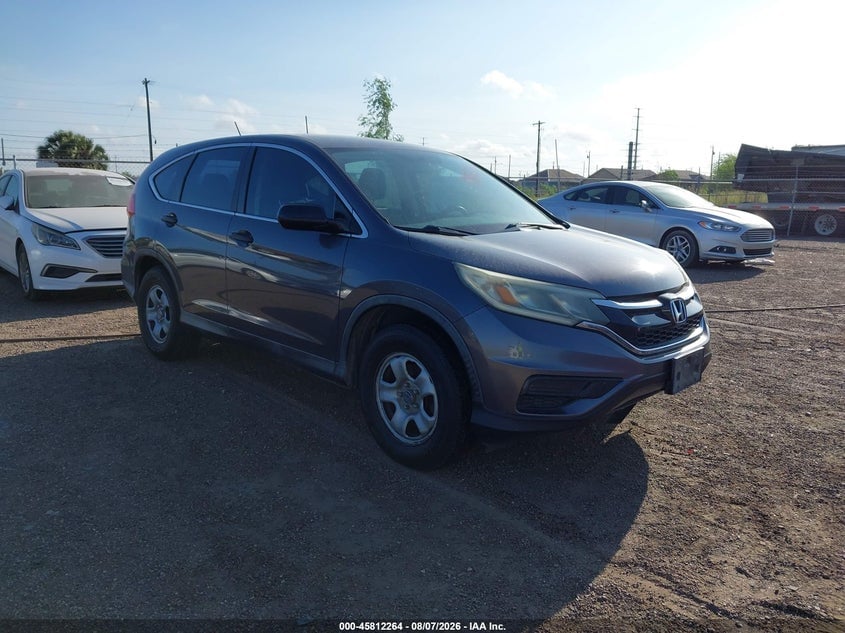 2016 HONDA CR-V LX | 2HKRM3H33GH564105 | UPCARS