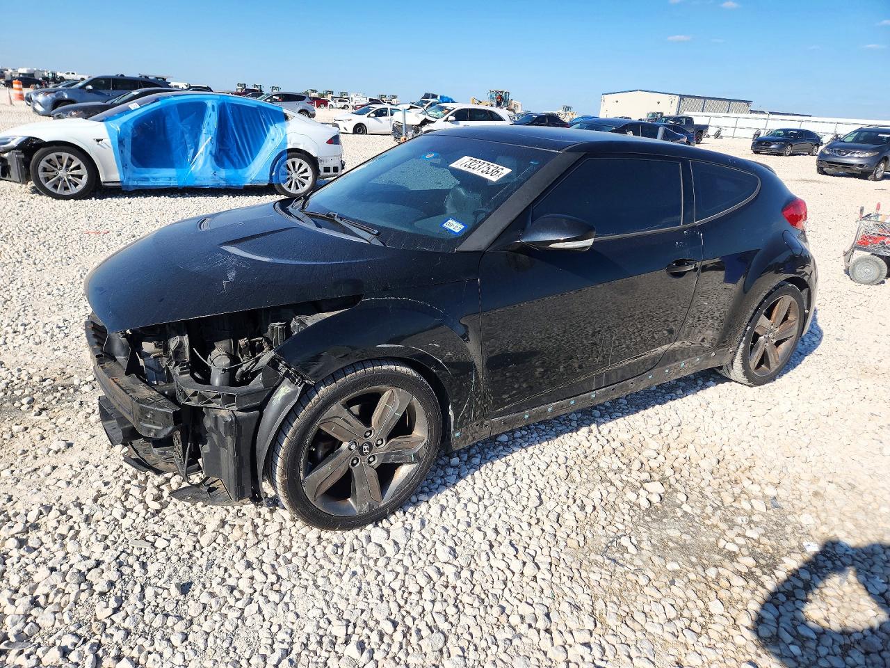2014 HYUNDAI VELOSTER TURBO | KMHTC6AE2EU210158 | UPCARS