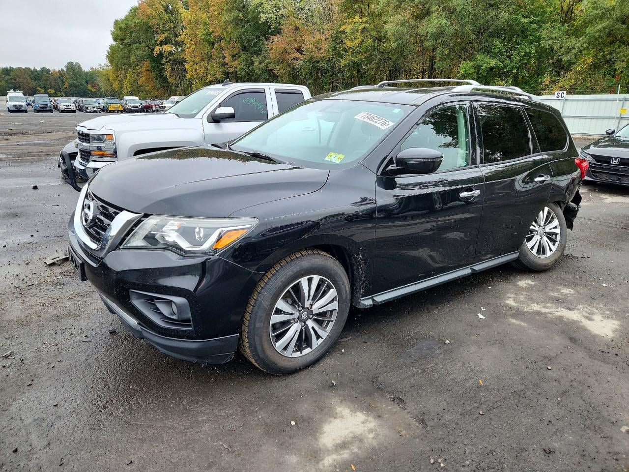 2017 NISSAN PATHFINDER SV | 5N1DR2MM3HC650950 | UPCARS