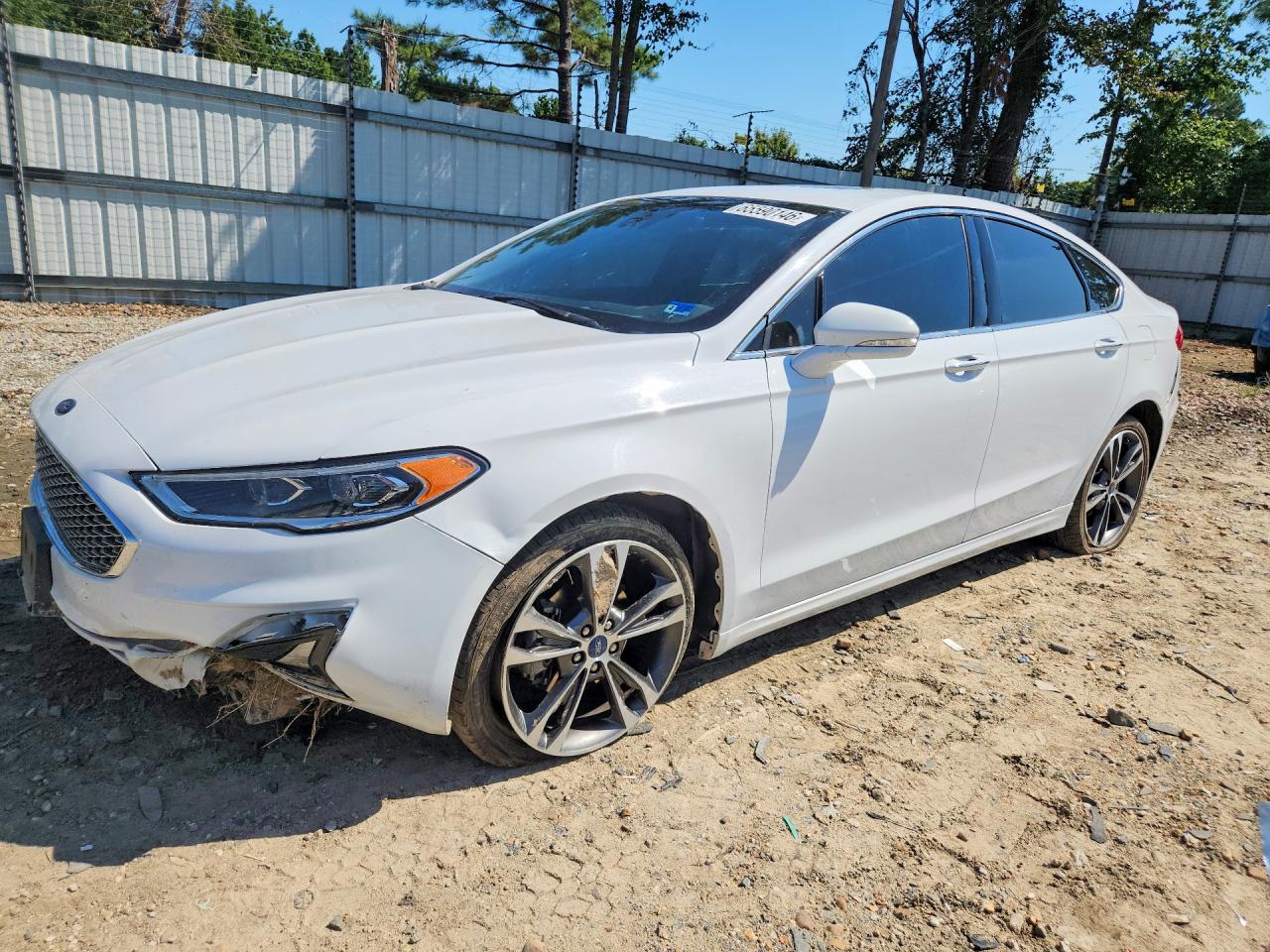 2019 FORD FUSION TITANIUM | 3FA6P0D97KR128825 | UPCARS