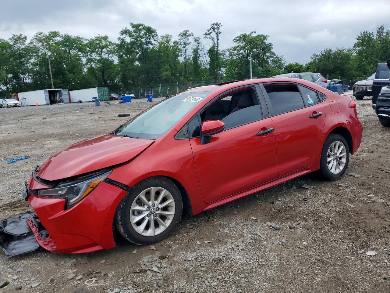 2021 TOYOTA COROLLA LE | 5YFHPMAE1MP177832 | UPCARS