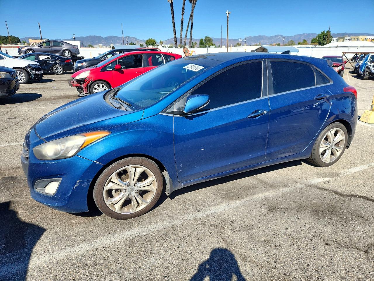 2014 HYUNDAI ELANTRA BASE | KMHD35LH7EU195310 | UPCARS