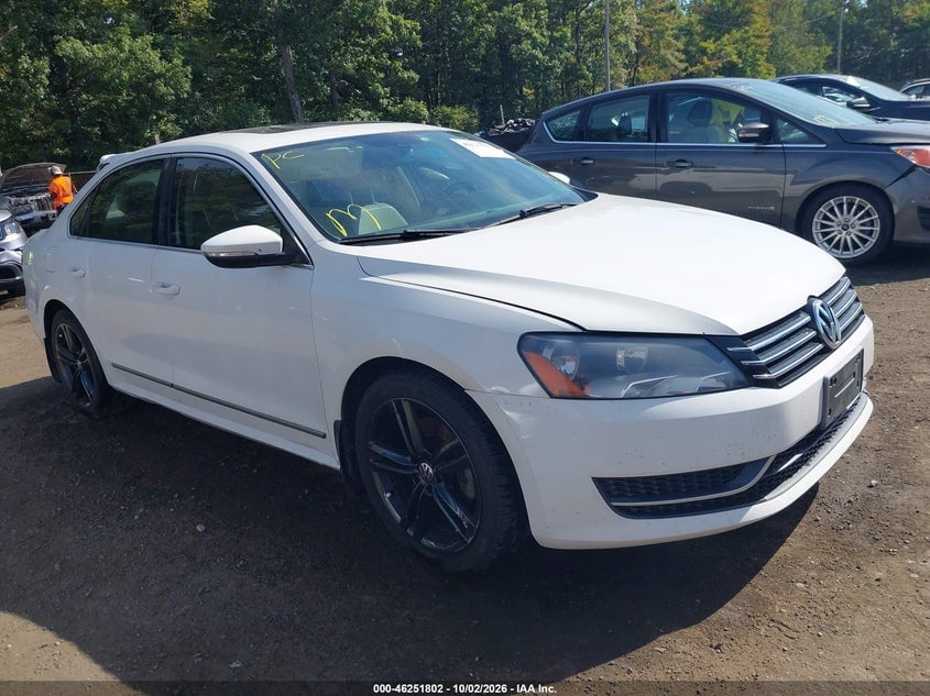 2012 VOLKSWAGEN PASSAT 2.5L SE | 1VWBP7A36CC018766 | UPCARS