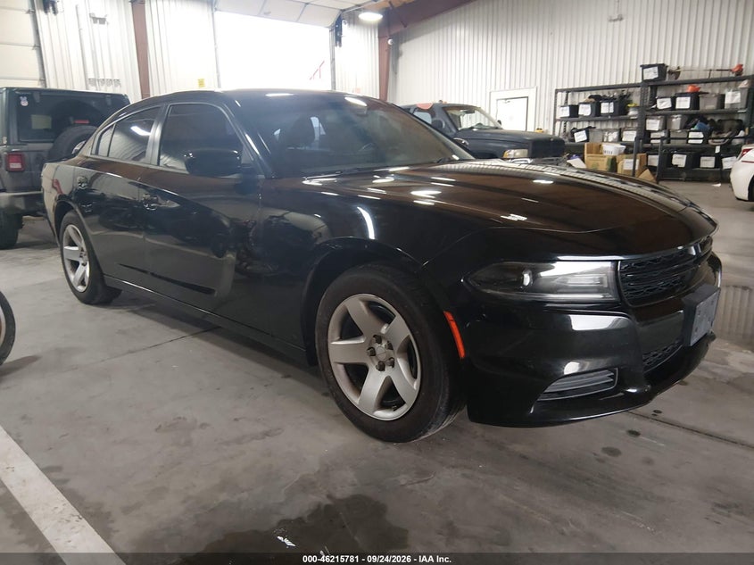 2019 DODGE CHARGER POLICE RWD | 2C3CDXAG9KH737786 | UPCARS