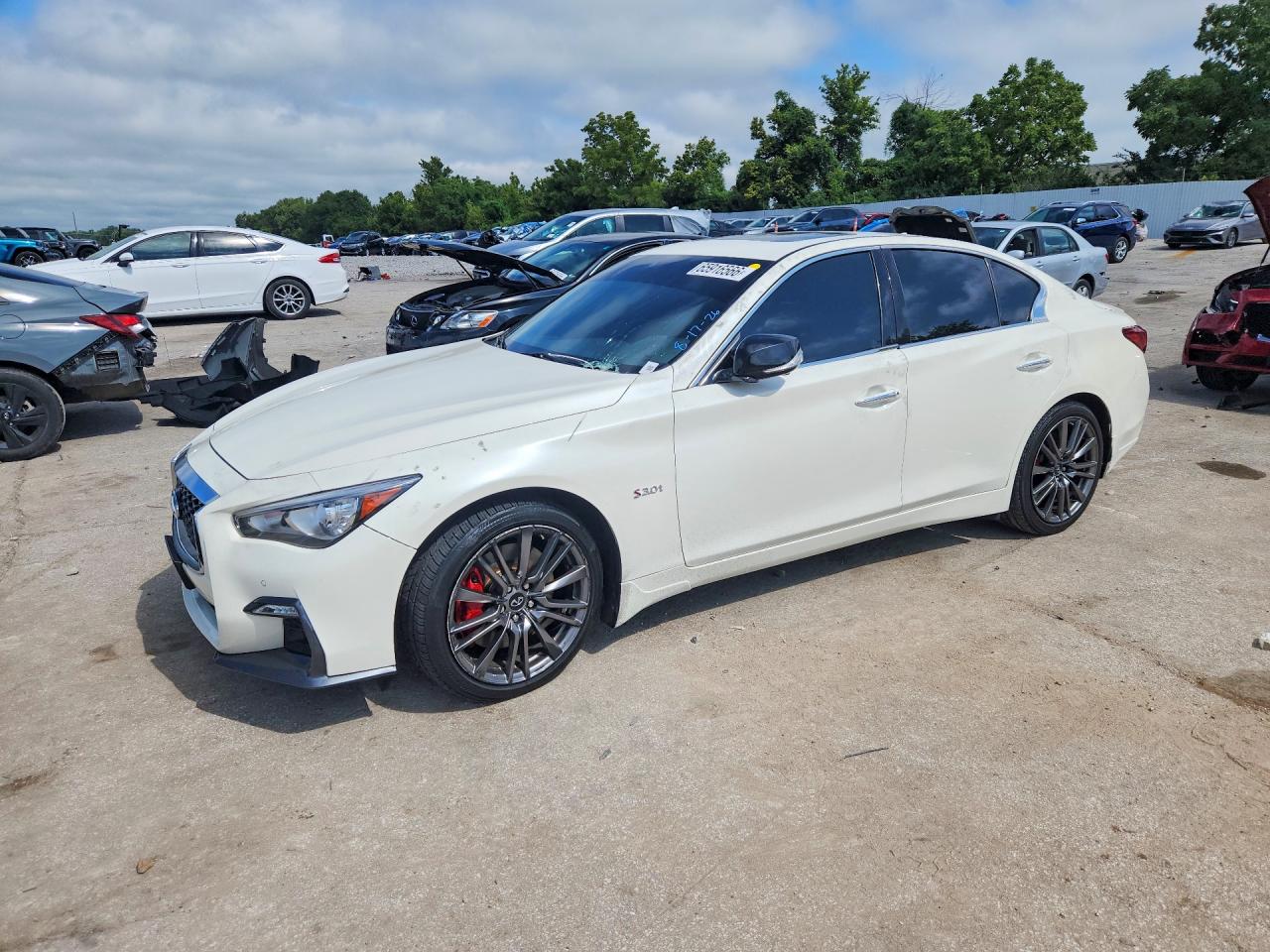 2019 INFINITI Q50 RED SPORT 400 | JN1FV7AR0KM801043 | UPCARS