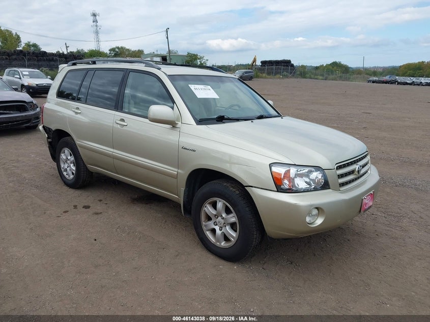 2003 TOYOTA HIGHLANDER LIMITED V6 | JTEHF21A330132920 | UPCARS