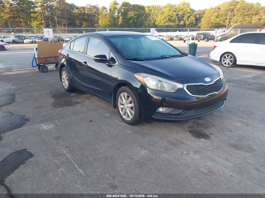 2014 KIA FORT EX | KNAFX4A88E5047916 | UPCARS
