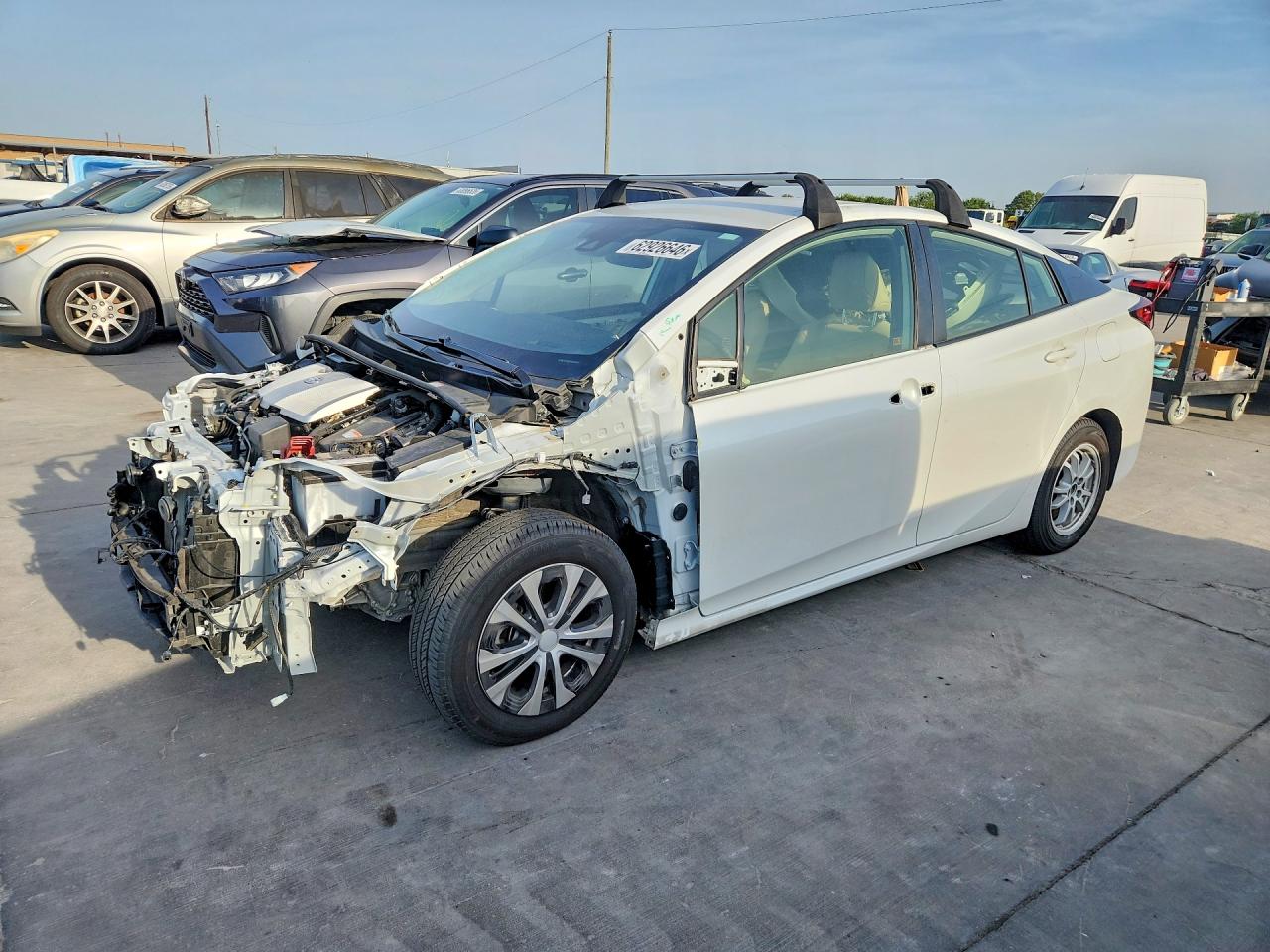2021 TOYOTA PRIUS XLE AWD-E | JTDL9MFU7M3030413 | UPCARS