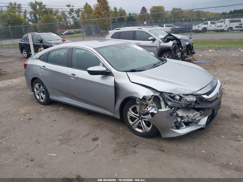 2016 HONDA CIVIC LX | 19XFC2F69GE221428 | UPCARS