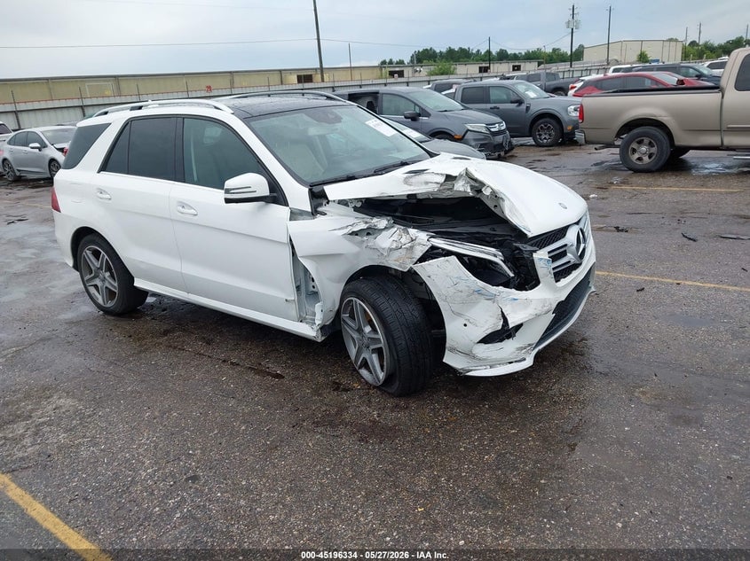 2016 MERCEDES-BENZ GLE 400 4MATIC | 4JGDA5GB8GA627287 | UPCARS